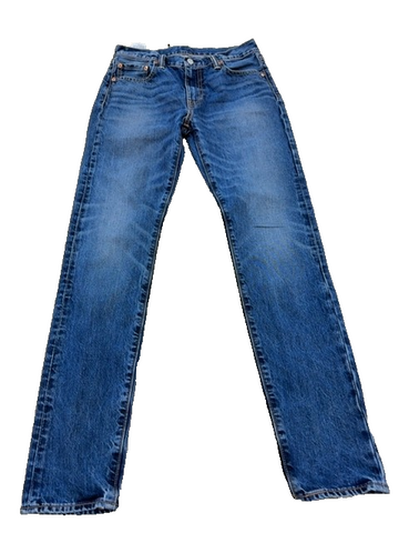 Levi's Men's 512 Slim Taper Blue Denim Jeans 30x32 New
