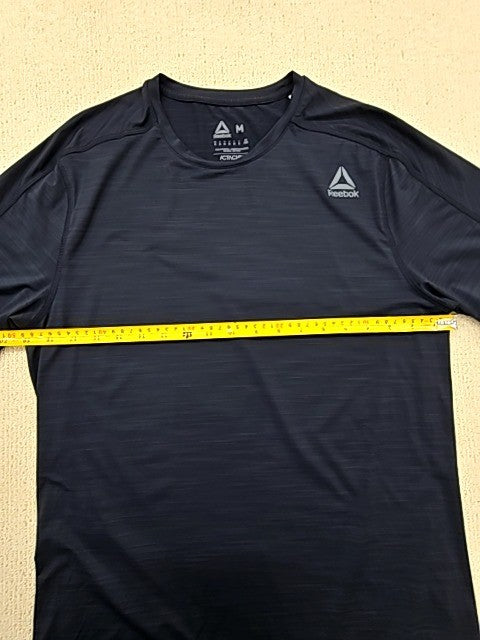 Reebok Men's Navy M Short Sleeve ActivChill Crewneck T-Shirt