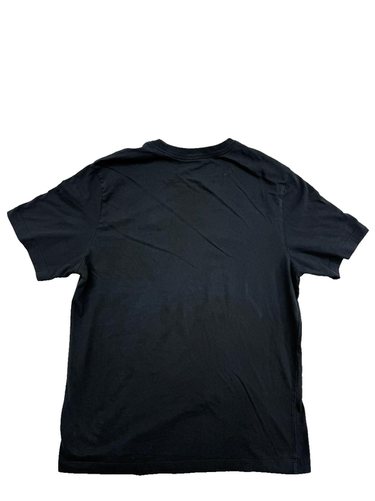 Jordan XL Black Oversized Cotton T-Shirt Jumpman Logo Crewneck
