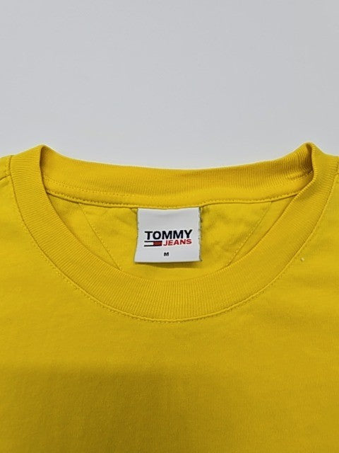 Tommy Jeans Men Yellow T-Shirt size M product image 6