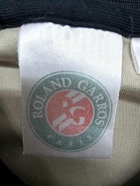 Adidas Roland Garros Polo Shirt Men's L White/Black Short Sleeve
