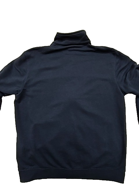 Champion Men's Full-Zip Hoodie Navy 2XL Jersey Cotton-Poly