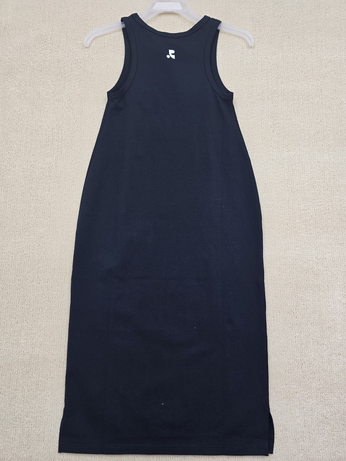 Esprit Black Sleeveless Maxi Dress M Women Solid