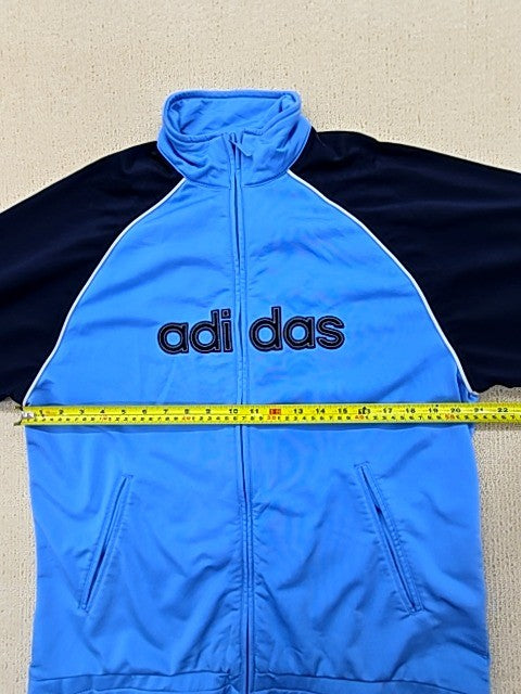Adidas Men's Team Navy Track Jacket Size M Full Zip