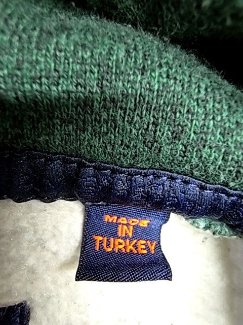 Superdry Men's Green Vintage Logo Hoodie Size L Relaxed Fit
