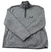 L.L.Bean Men's Gray Fleece – Size XL, Quarter Zip, Pullover