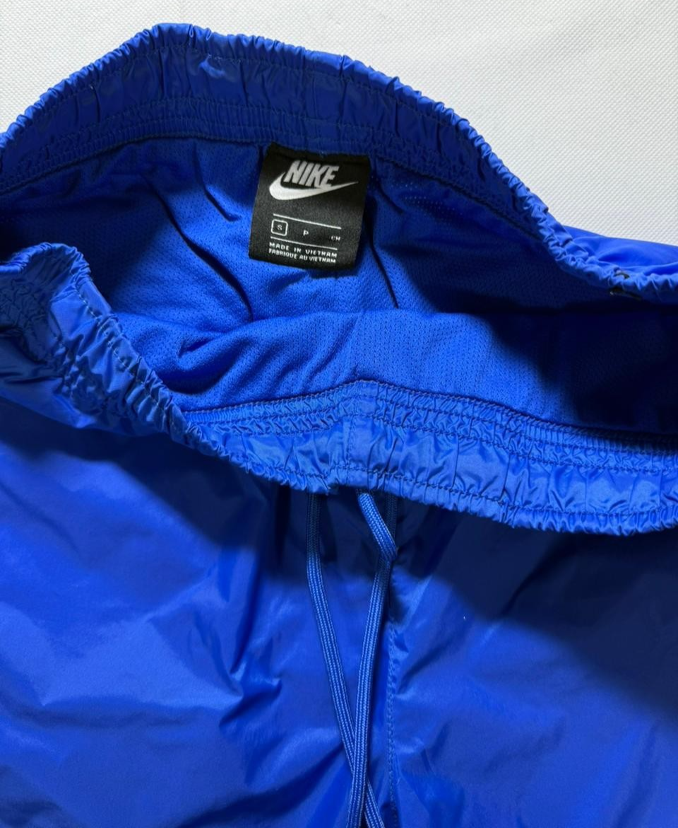 New Medium Nike Sportswear Woven Tech Joggers Blue Training Comfort | S