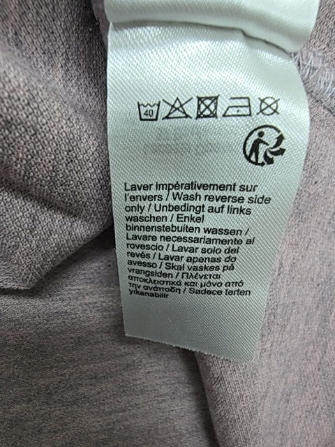 Lacoste Men's Mauve Polo Shirt Pique Knit Logo Size L Regular Fit Condition