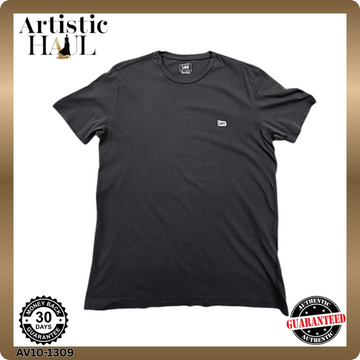 Lee Men's Black Cotton Pocket T-Shirt Size M Regular Fit