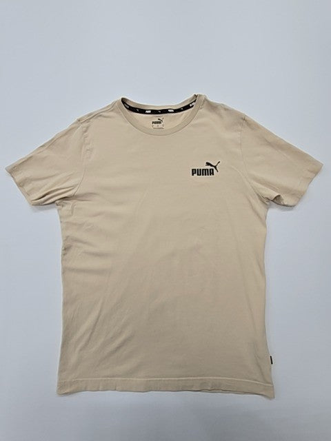 Puma Boys Beige T-Shirt size S product image 1