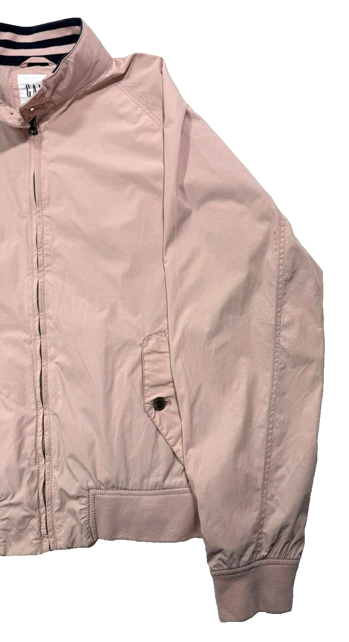 Pink Harrington Jacket Lightweight Harrington Jacket Gap - Size M