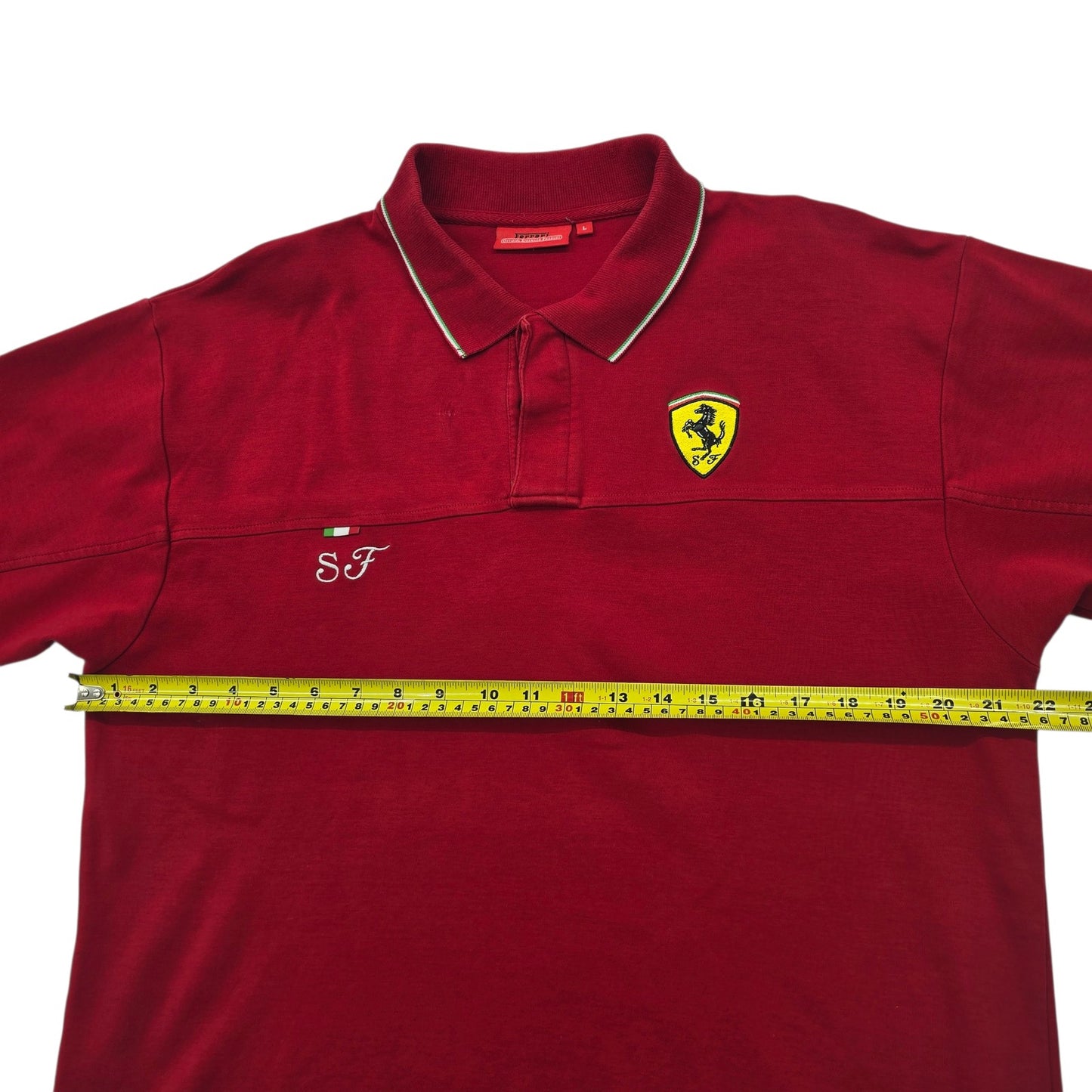 Ferrari Boys Red Polo Shirt size L product image 7