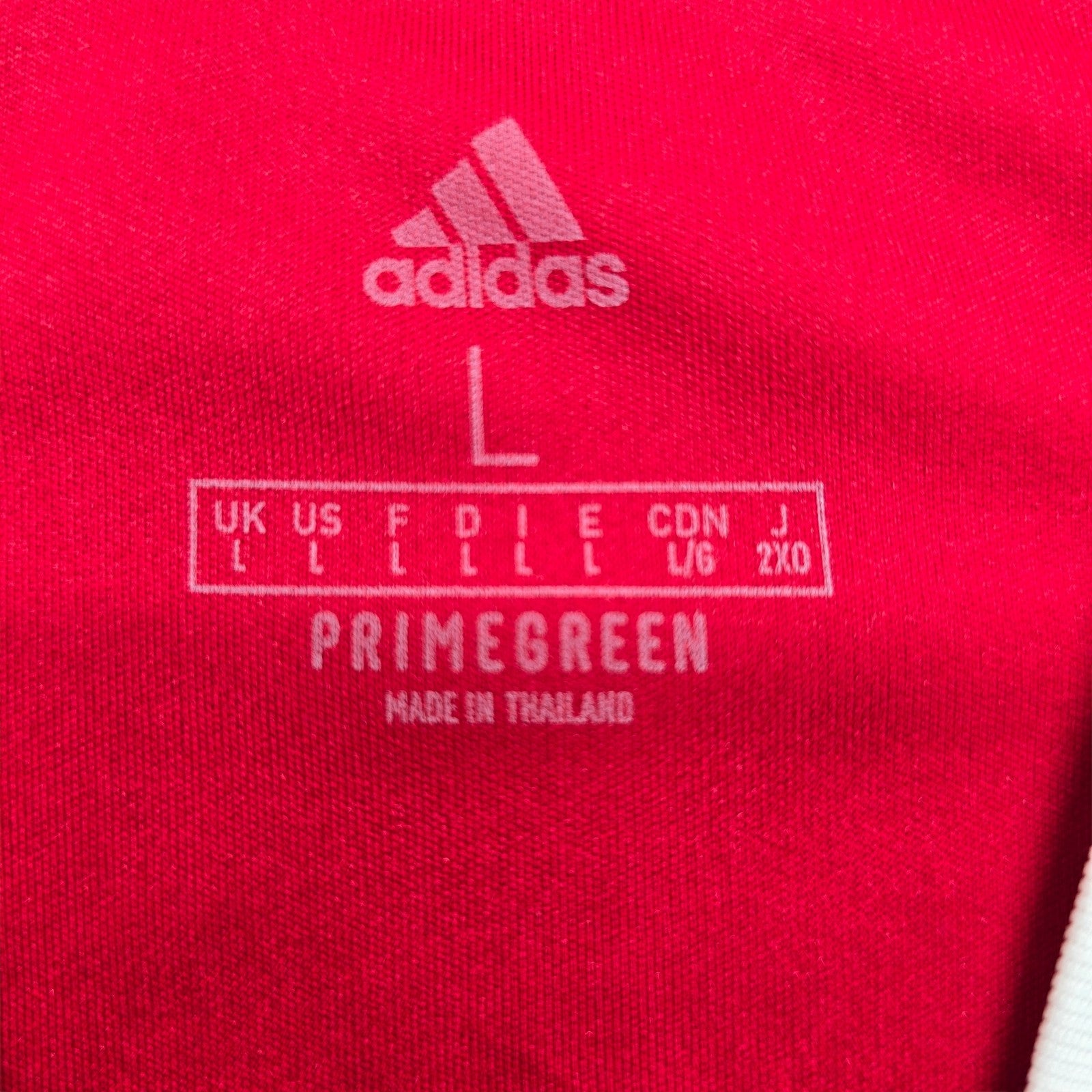 Adidas Men Red T-Shirt size L product image 3