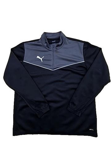 Puma Men's Black Half-Zip Training Jacket Size XL
