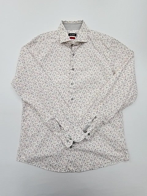Roy Robson Men White Shirt size L product image 1