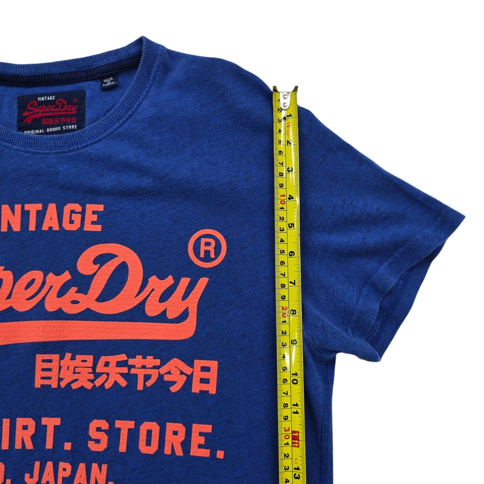 Superdry Men Blue T-Shirt size L product image 6
