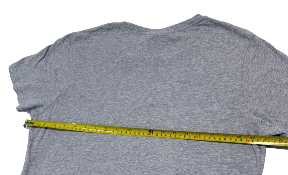Marvel Captain America Super Hero Dad T-Shirt Grey Short Sleeve Crew Neck Size L