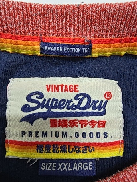 Superdry Men Red T-Shirt size XXL product image 4