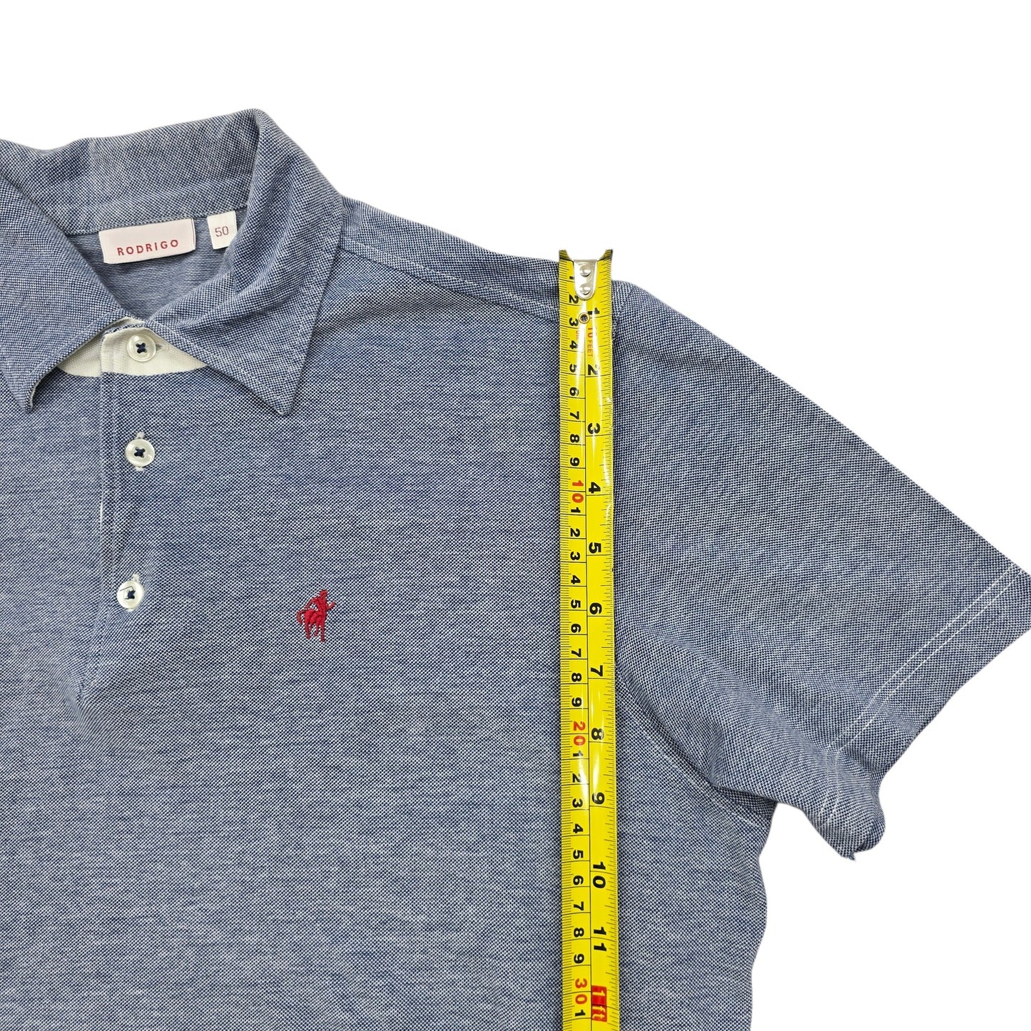 Rodrigo Men Blue Polo Shirt size 50 product image 6