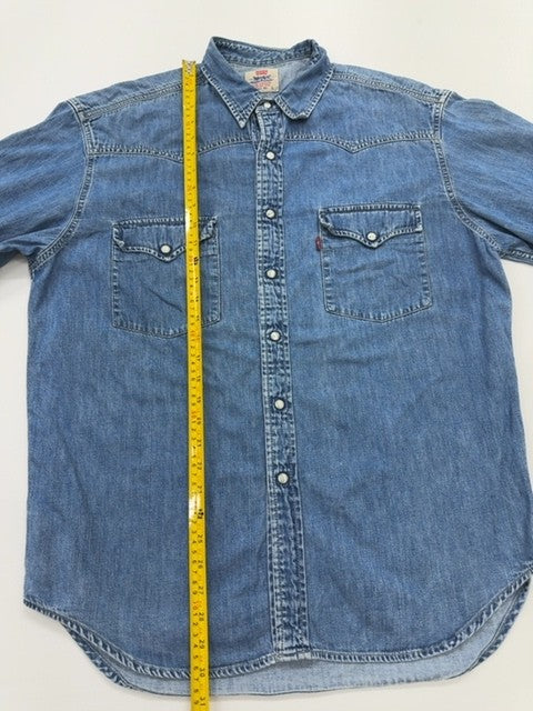 Levi's Men Blue Shirt size L product image 5