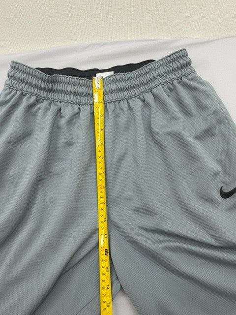 Nike Men's Grey Dri-FIT Shorts Size L Drawstring