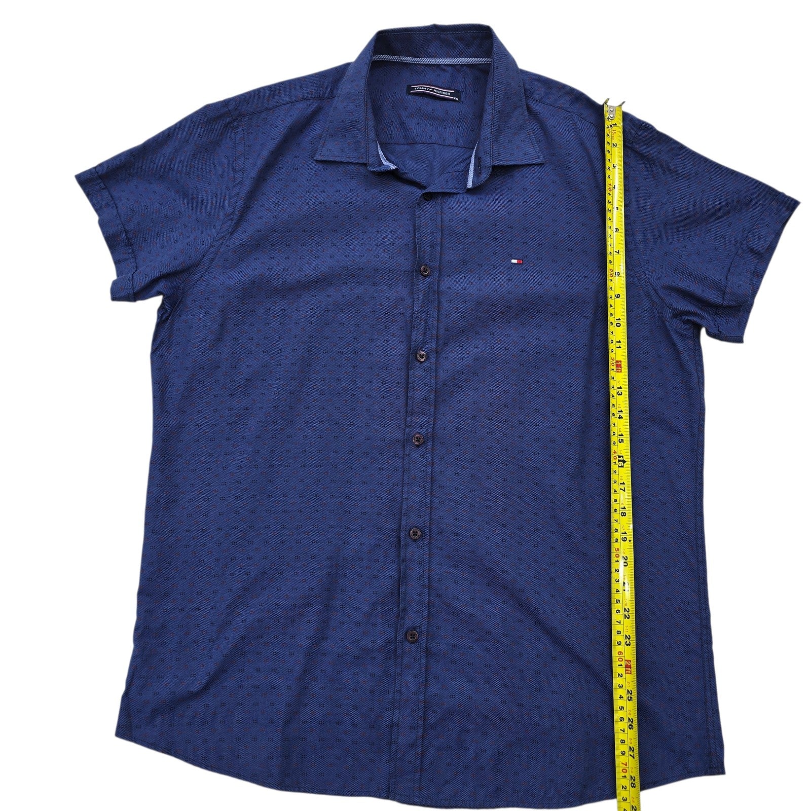 Tommy Hilfiger Men Navy Shirt size XXL product image 7