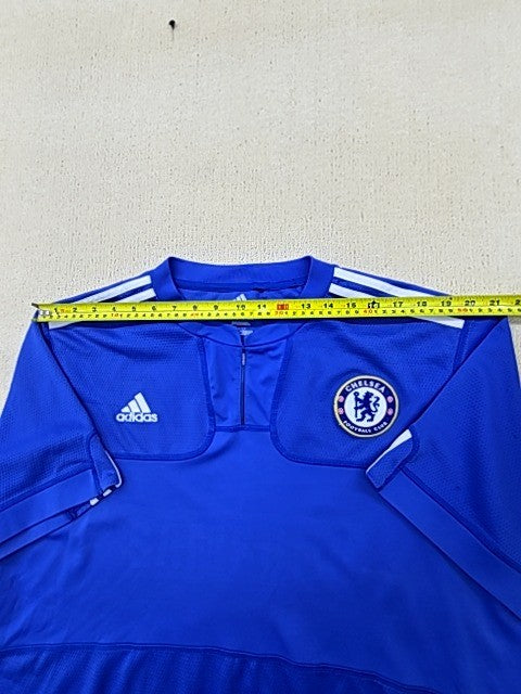 Adidas Men's Chelsea FC Blue Soccer Jersey XL Short Sleeve Crewneck