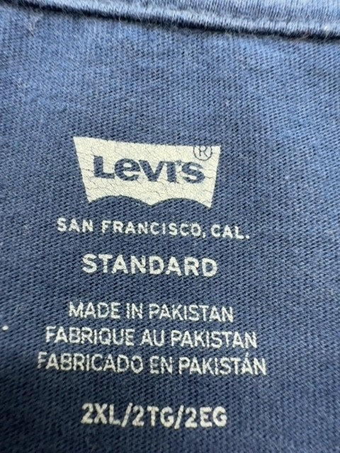 Levi's Men Blue T-Shirt size 2XL product image 3