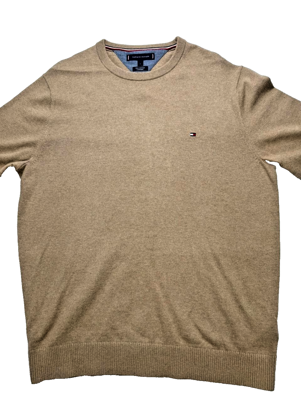 Tomm Hilfiger Pima Cotton Cashmer Light Brown