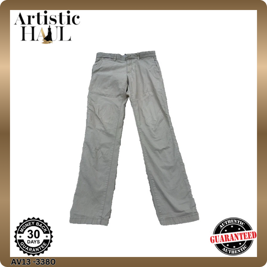 Tommy Hilfiger Men's Khaki Slim Fit Chino Pants Size 33/34
