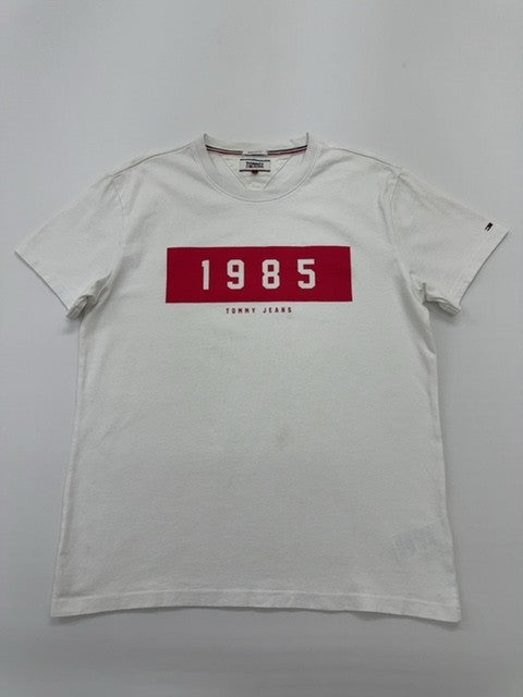Tommy Jeans Men White T-Shirt size XL product image 1
