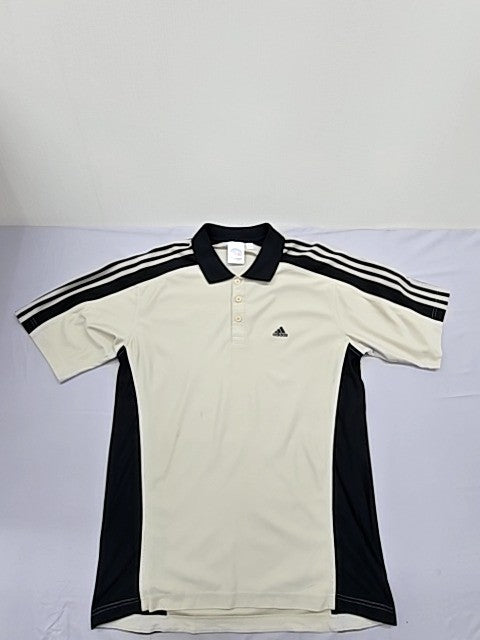 Adidas Men's Multicolor Polo Shirt – Size L, Short Sleeve – Ref 38A6E