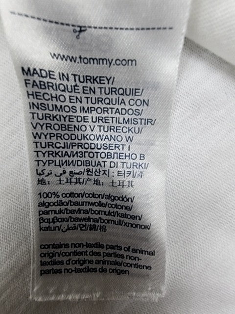 Tommy Hilfiger Men White T-Shirt size XL product image 5