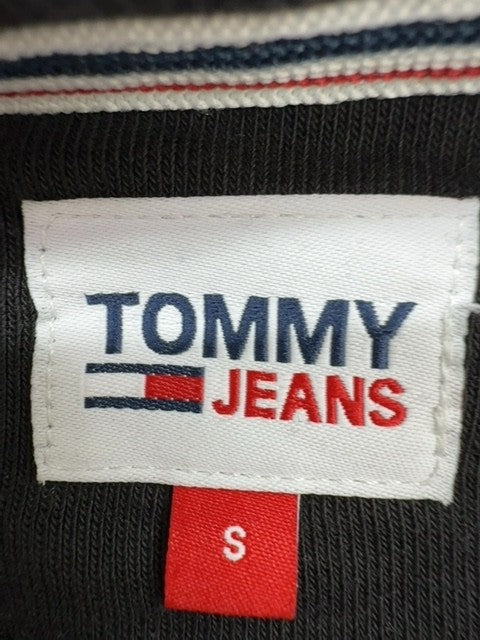 Tommy Jeans Men's Navy Crew Neck Sweatshirt Size S 90s Logo