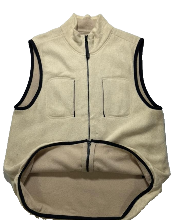 Tommy Hilifiger Men's Sweater Fleece Vest Full Zip | L