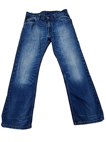 Levi's 505 Men's 32x30 Med Blue Straight Jeans 100% Cotton
