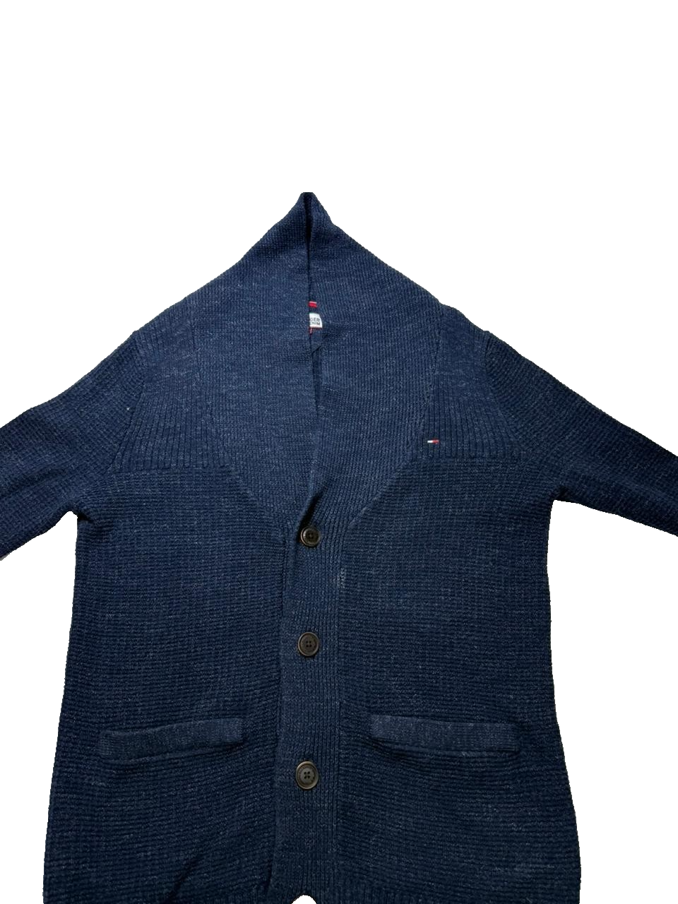 Tommy-Hilfiger Denim Cardigan Dark Blue