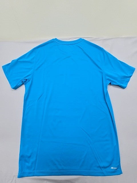 New Balance Men's Blue Graphic T-Shirt M Athletic NB DRY