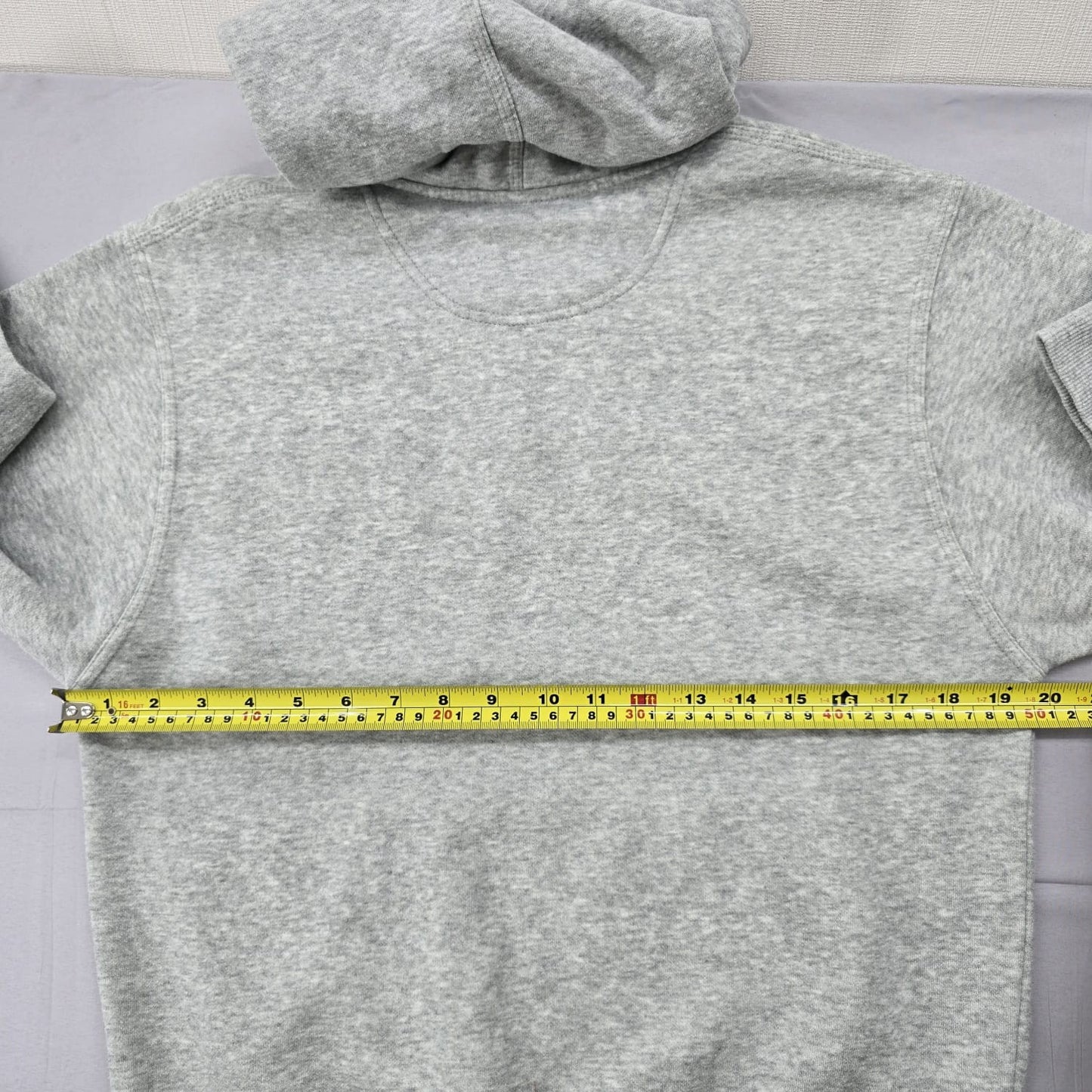 Champion Men's Reverse Weave Grey Hoodie Size S