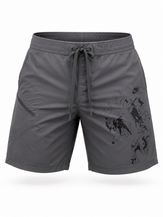 Nike Men Gray Swim Shorts size M product image 2