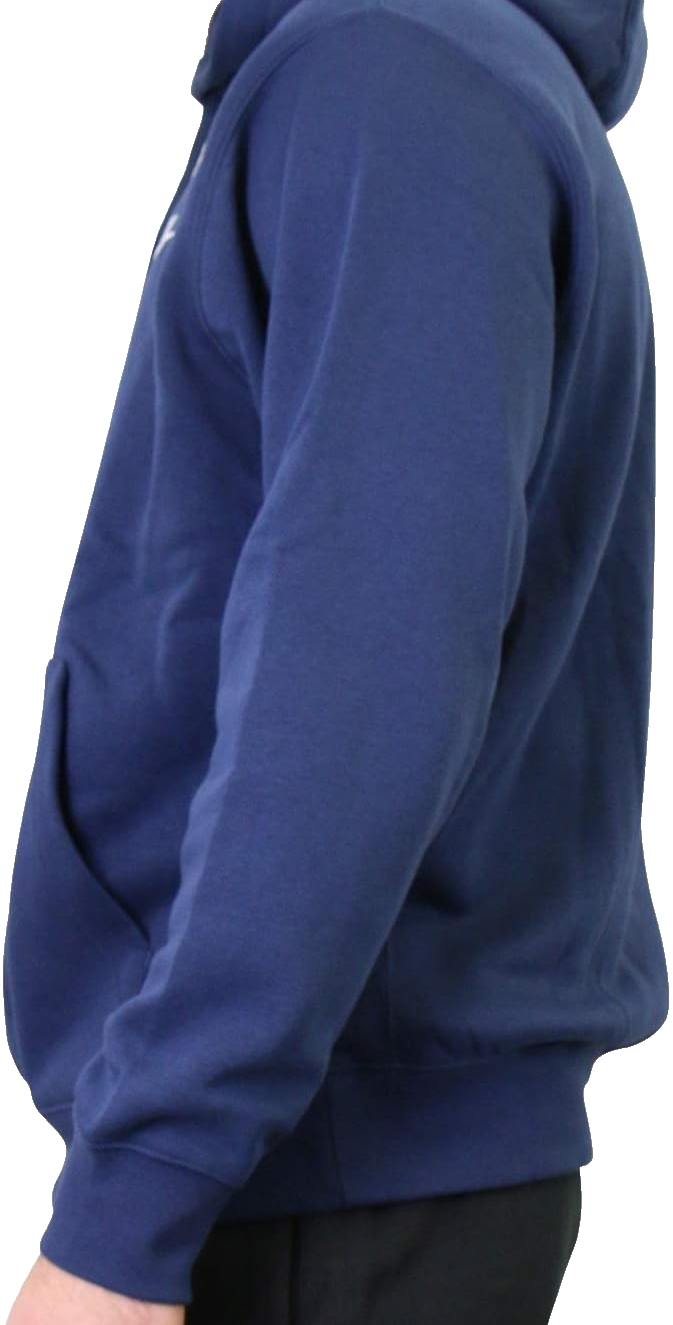 Nike Navy Blue Pullover Hoodie Men's Size Small Fleece Sweatshirt