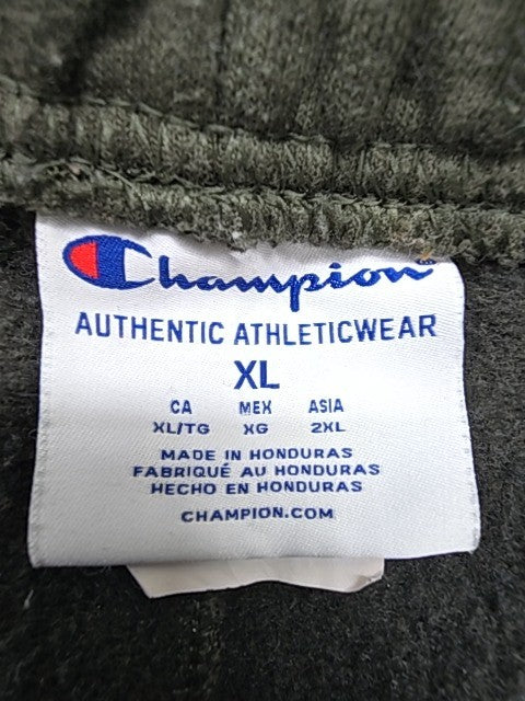 Champion Men Olive Sweatpants Big & Tall XL Relaxed Drawstring Cotton/Poly