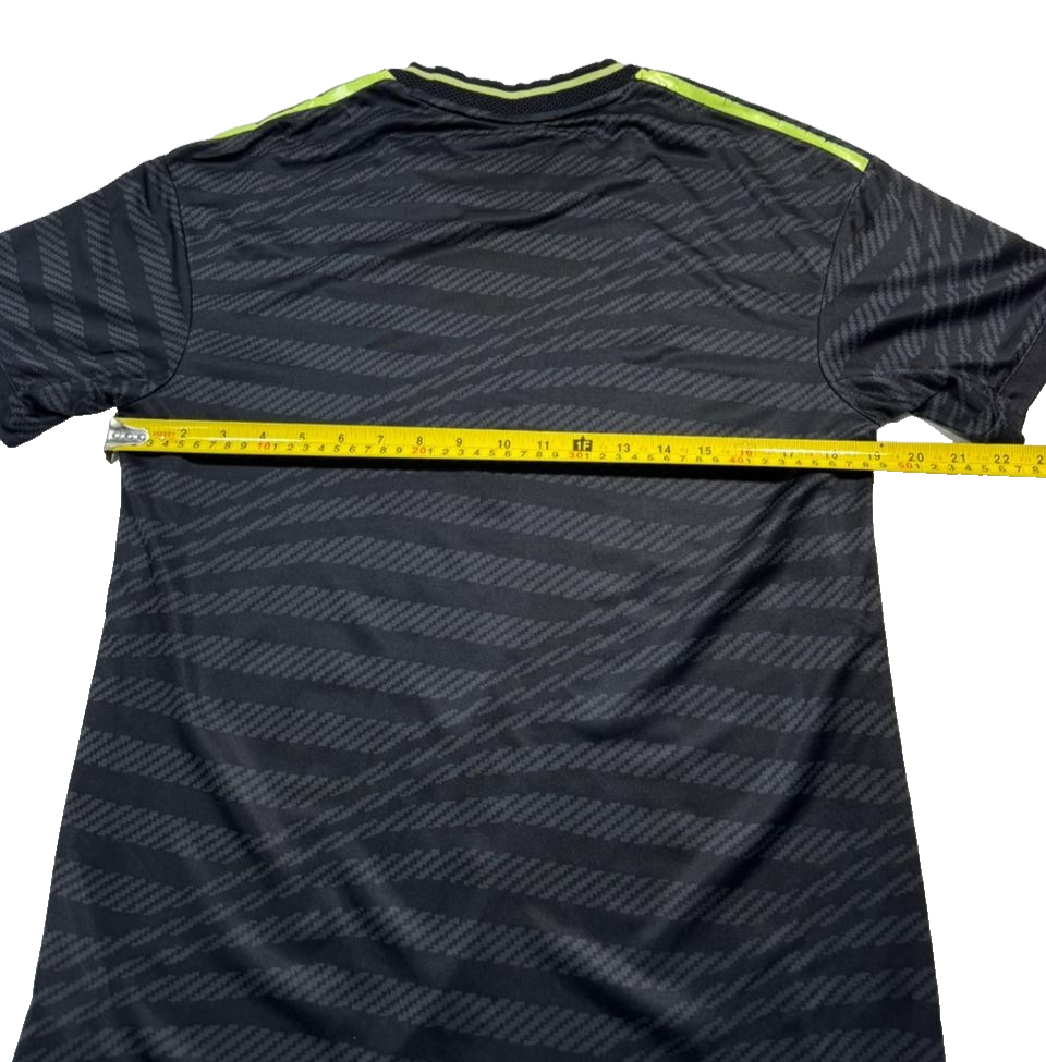 Adidas Real Madrid 2022/23 Third Jersey Black Green Men's Size M
