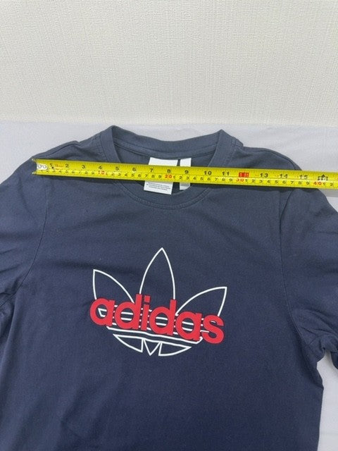 Adidas Originals Trefoil Graphic T-Shirt Navy Blue Men's Size M