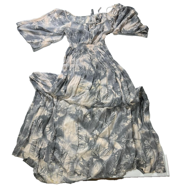 H&M Flower Print Long Dress - Size 36