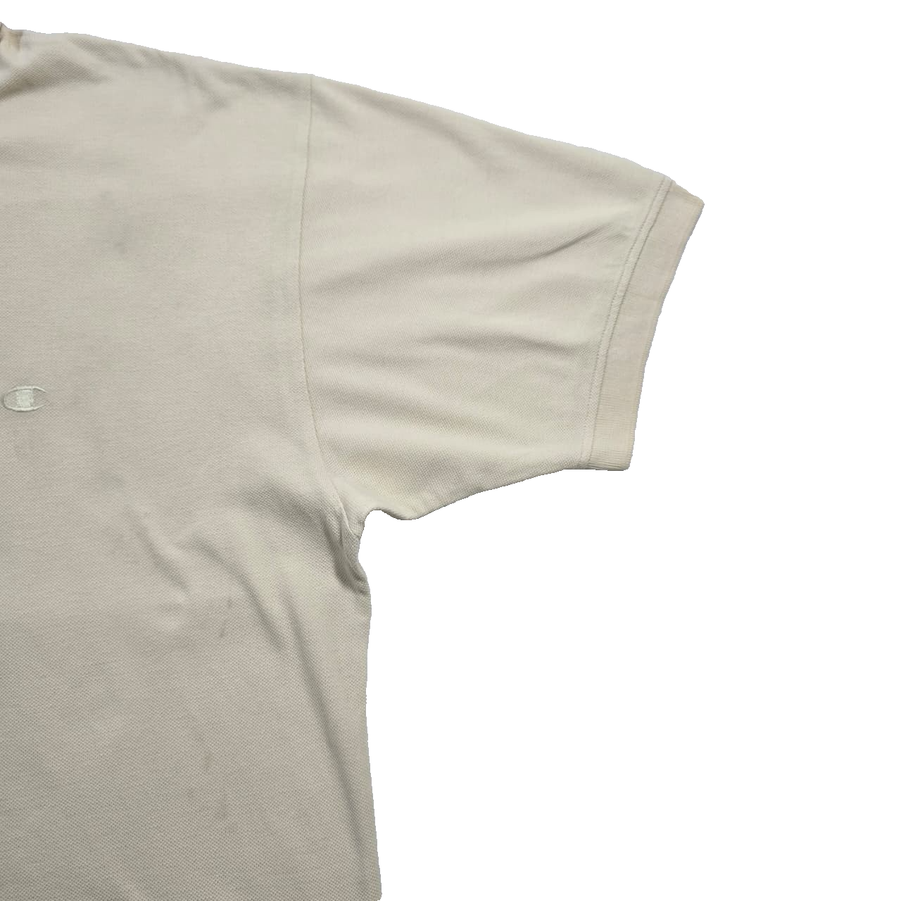 Champion Polo Shirt Beige, Size XL