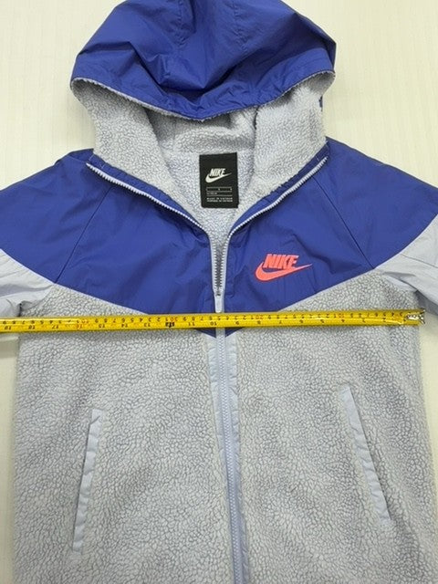 Nike Men's Tech Fleece Windrunner Jacket Blue/Grey L