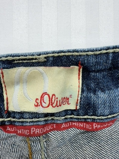 s.Oliver Women's Blue Bootcut Jeans Size 40 Inseam 32