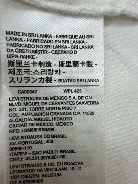 Levi's Men White T-Shirt size S product image 6