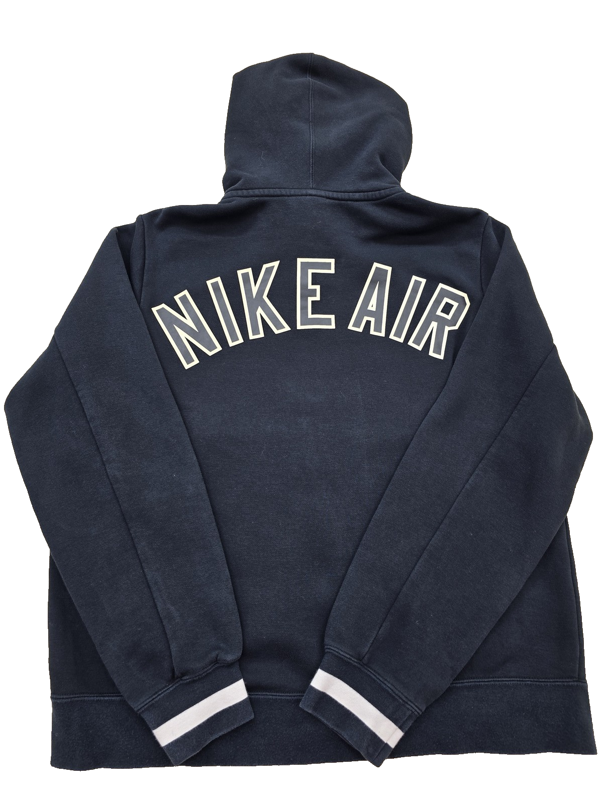Nike Men's Black Fleece Hoodie M Pullover Zipper Air